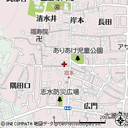 京都府八幡市八幡清水井158周辺の地図