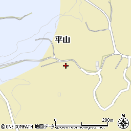 岡山県赤磐市平山周辺の地図