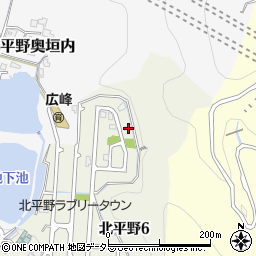 兵庫県姫路市北平野6丁目9-60周辺の地図