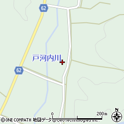 広島県三次市布野町戸河内394周辺の地図