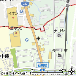 丸亀製麺武豊店周辺の地図