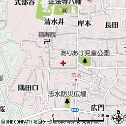 京都府八幡市八幡清水井150周辺の地図