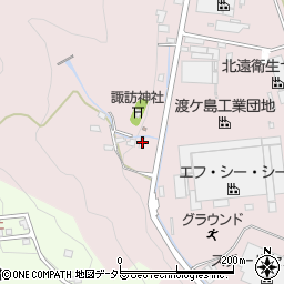 静岡県浜松市天竜区渡ケ島1333周辺の地図
