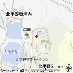 兵庫県姫路市北平野6丁目9-71周辺の地図