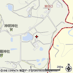 兵庫県三木市吉川町東田836周辺の地図
