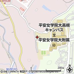 大阪府高槻市奈佐原5-5周辺の地図