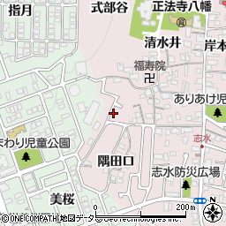 京都府八幡市八幡清水井210周辺の地図