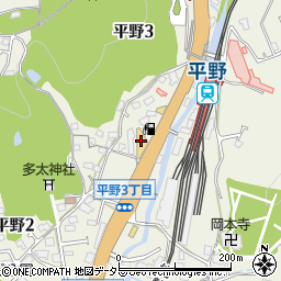 兵庫日産自動車川西店周辺の地図