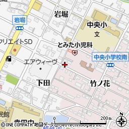 愛知県額田郡幸田町横落竹ノ花37周辺の地図