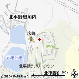 兵庫県姫路市北平野6丁目9-5周辺の地図