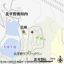 兵庫県姫路市北平野6丁目9-70周辺の地図