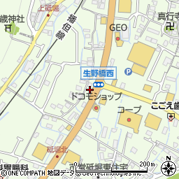 かな福 砥堀店周辺の地図