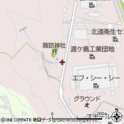 静岡県浜松市天竜区渡ケ島1432周辺の地図