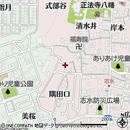 京都府八幡市八幡清水井212-2周辺の地図