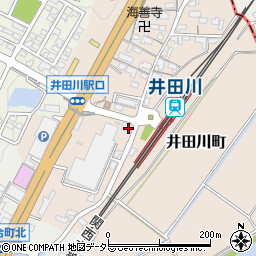 三重県亀山市井田川町585-3周辺の地図
