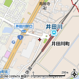 三重県亀山市井田川町585-3周辺の地図