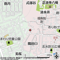 京都府八幡市八幡清水井220-5周辺の地図