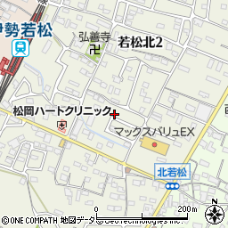 三重県鈴鹿市若松北周辺の地図