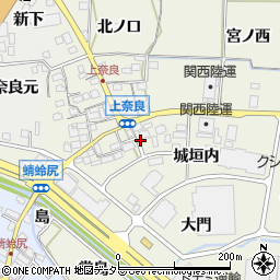 京都府八幡市上奈良城垣内25周辺の地図