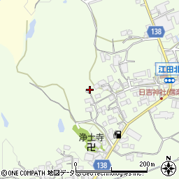 滋賀県甲賀市信楽町江田503-2周辺の地図