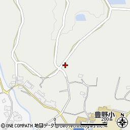 岡山県加賀郡吉備中央町豊野326周辺の地図