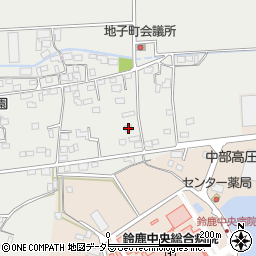 三重県鈴鹿市地子町400周辺の地図