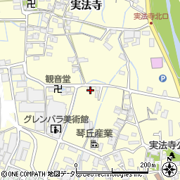 兵庫県姫路市実法寺350-1周辺の地図