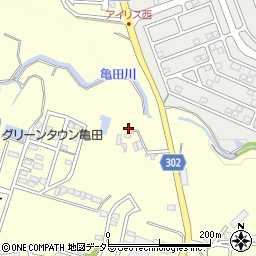 三重県亀山市亀田町392周辺の地図