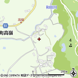 滋賀県甲賀市甲賀町高嶺518周辺の地図