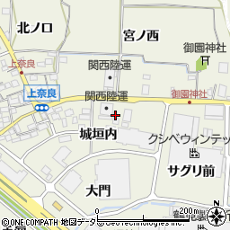 京都府八幡市上奈良城垣内15周辺の地図