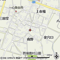 愛知県額田郡幸田町野場南野31周辺の地図
