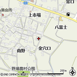 愛知県額田郡幸田町野場南野44周辺の地図