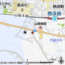 読売サービスセンター西浜田店周辺の地図