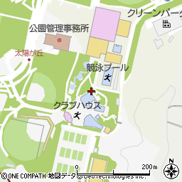 京都府立山城総合運動公園プール周辺の地図