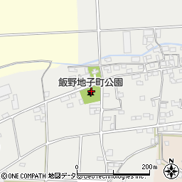 飯野地子町公園周辺の地図