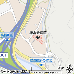 大阪府高槻市成合南の町3周辺の地図