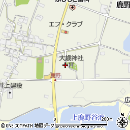 兵庫県小野市鹿野町2468周辺の地図