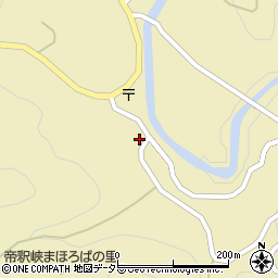 広島県庄原市東城町帝釈未渡2006周辺の地図