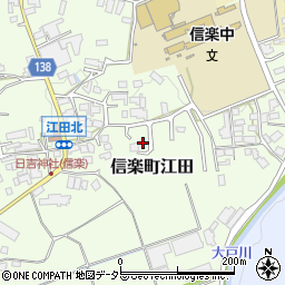 滋賀県甲賀市信楽町江田682-10周辺の地図