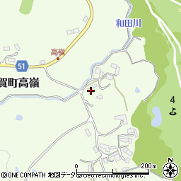 滋賀県甲賀市甲賀町高嶺515周辺の地図