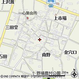 愛知県額田郡幸田町野場南野8周辺の地図