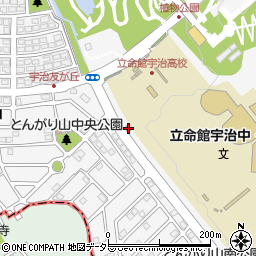 宇治警察署広野交番周辺の地図