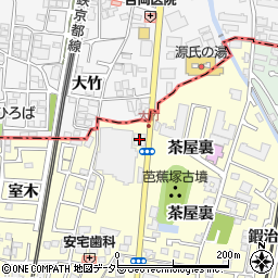 京都信用金庫城陽支店周辺の地図