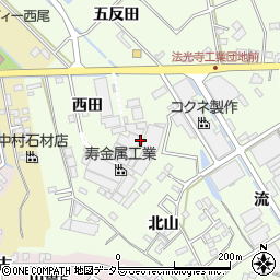 寿金属工業株式会社　本社技術部周辺の地図