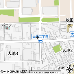 平田野ハイツ周辺の地図