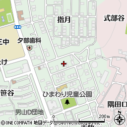 京都府八幡市男山美桜1周辺の地図