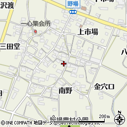 愛知県額田郡幸田町野場南野22周辺の地図