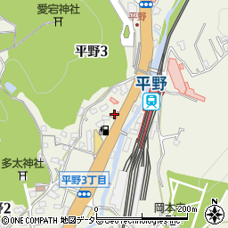 兵庫三菱川西店周辺の地図