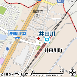 三重県亀山市井田川町373-1周辺の地図