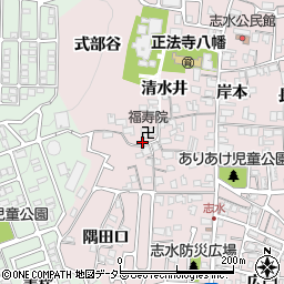 京都府八幡市八幡清水井198周辺の地図